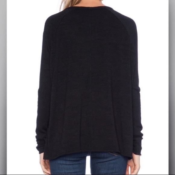 NWT Rag and Bone Camden black long-sleeve shirt - Picture 3 of 6